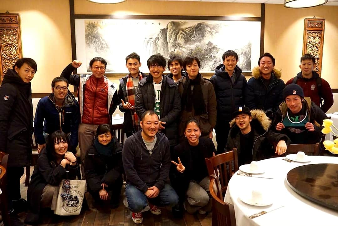 TAKAのインスタグラム：「ボストン日本人バスケ部の交流会＆帰国される方の壮行会に参加しました♪ 皆で飲むのも食べるのも楽しいなぁ♪♪」