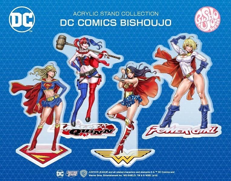 株式会社 壽屋 コトブキヤさんのインスタグラム写真 - (株式会社 壽屋 コトブキヤInstagram)「【MERCHANDISE INFO】 #DCCOMICS Bishoujo Acrylic Stand Collection is available for purchase at the #Kotobukiya #TokyoComicCon booth: #Supergirl, #WonderWoman, #PowerGirl, and #HarleyQuinn! ※Purchases of this item qualify for the #BISHOUJO postcard givewaway.  #DC #東京コミコン」11月22日 12時00分 - kotobukiya_official