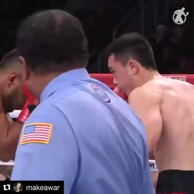 ミゲール・コットのインスタグラム：「#Repost @makeawar with @get_repost ・・・ Don’t miss world champ @xucan_monster this Saturday Nov. 23 only on @dazn_usa #goldenboy」