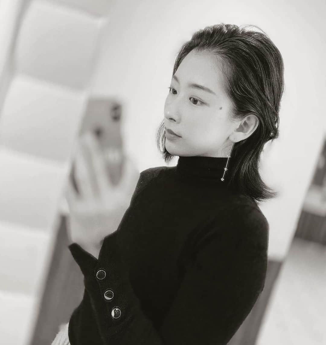 藤田美里のインスタグラム：「🌚」