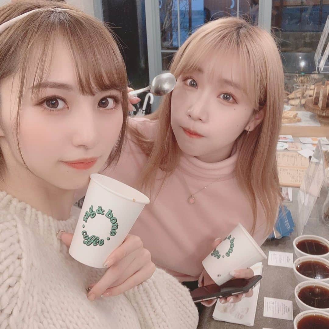 安藤笑さんのインスタグラム写真 - (安藤笑Instagram)「☕️ . . #表参道カフェ #coffe #ragandbonetokyo」11月22日 23時20分 - emichii87