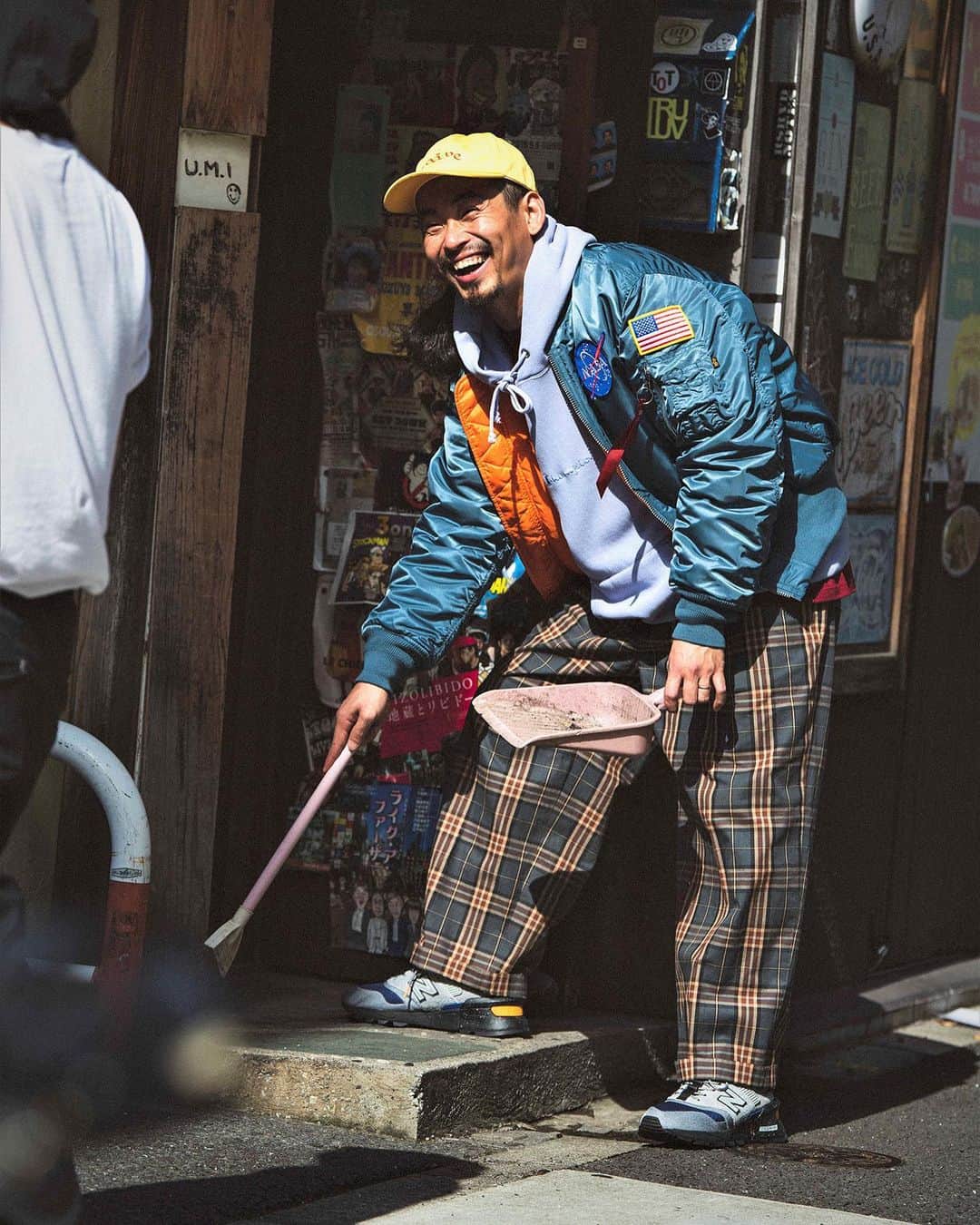 ALPHA INDUSTRIES JAPANのグルメインスタ