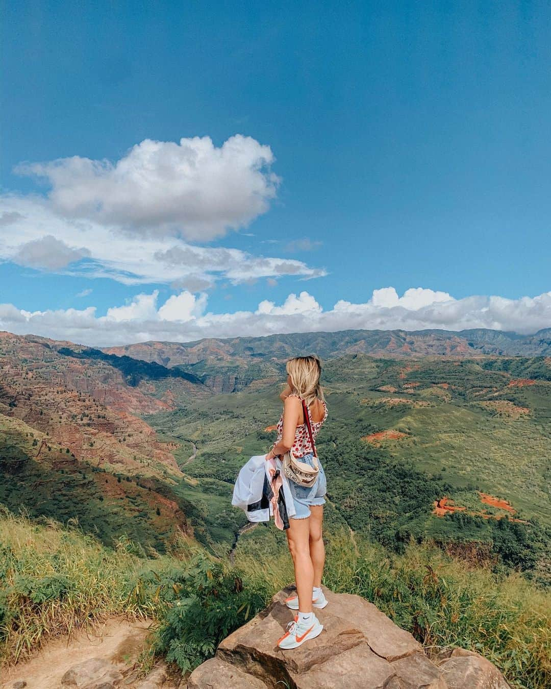 植野有砂さんのインスタグラム写真 - (植野有砂Instagram)「Nice to meet you Kauai !!! 😍🙏🏻🌳🌲🌳🌲I’m now filled with energy from all the nature🥺✨ずーっときたかったカウアイ島に2泊3日で行ってきたよ！本当に最高すぎました。地球って本来これなんだよね、本当に美しい。ぜひオアフに行く人はカウアイにも行って欲しいな✨次はハワイ島行くと決めた！ #kauai #hawaii #カウアイ島」11月22日 16時35分 - alisaueno