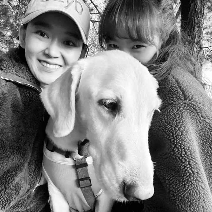 ウォン・ジナのインスタグラム：「내사랑 보정스🙈」