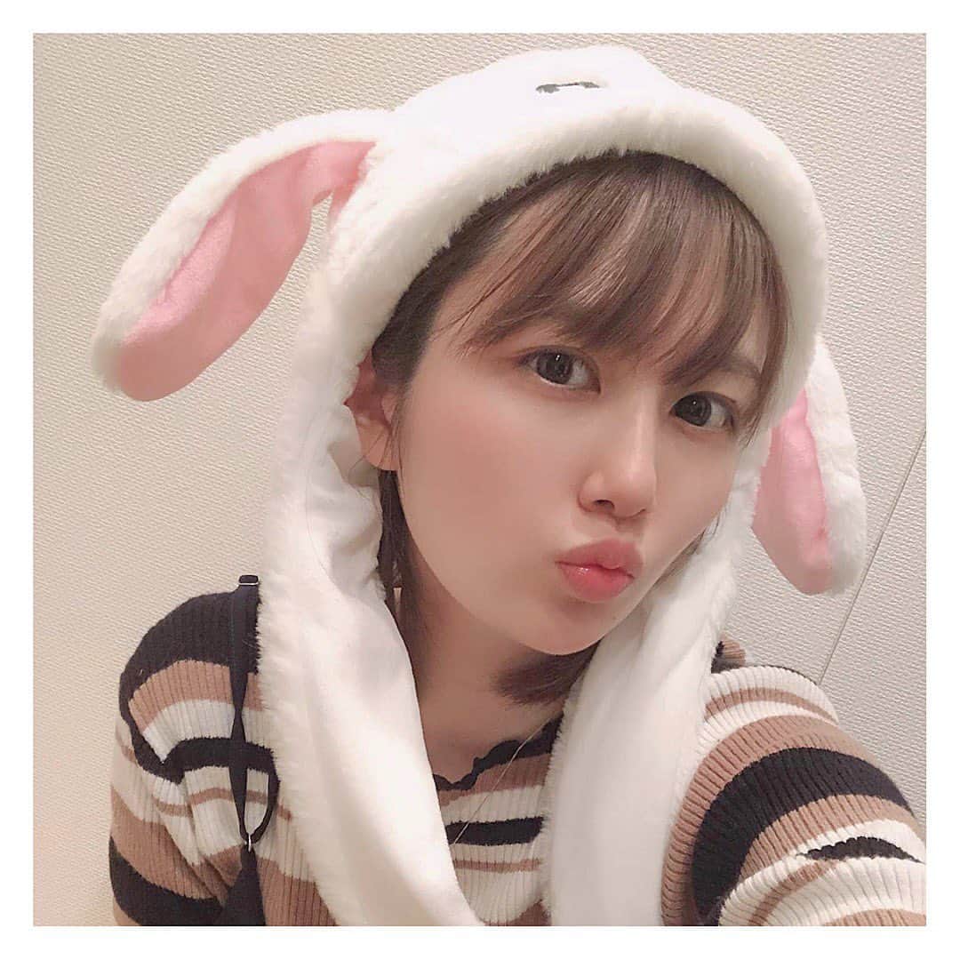 森杏奈さんのインスタグラム写真 - (森杏奈Instagram)「ㅤㅤㅤㅤㅤㅤㅤㅤㅤㅤㅤㅤㅤ ㅤㅤㅤㅤㅤㅤㅤㅤㅤㅤㅤㅤㅤ そういえばこれってまだ流行ってるのかな？🐰 ㅤㅤㅤㅤㅤㅤㅤㅤㅤㅤㅤㅤㅤ #rabbit #うさぎ #うさみみ  ㅤㅤㅤㅤㅤㅤㅤㅤㅤㅤㅤㅤㅤ」11月22日 19時24分 - _morianna