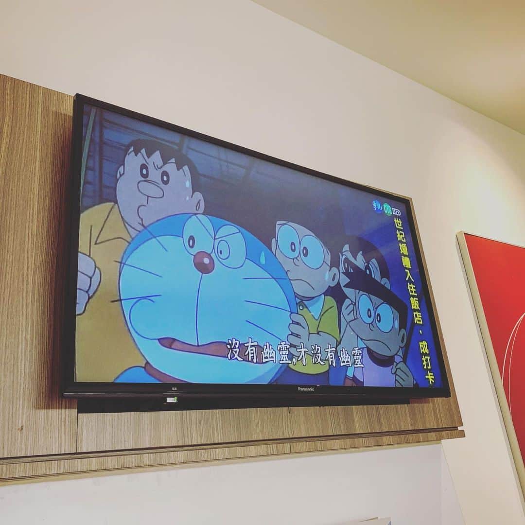 三吉ツカサのインスタグラム：「台湾到着 #どらちゃん」