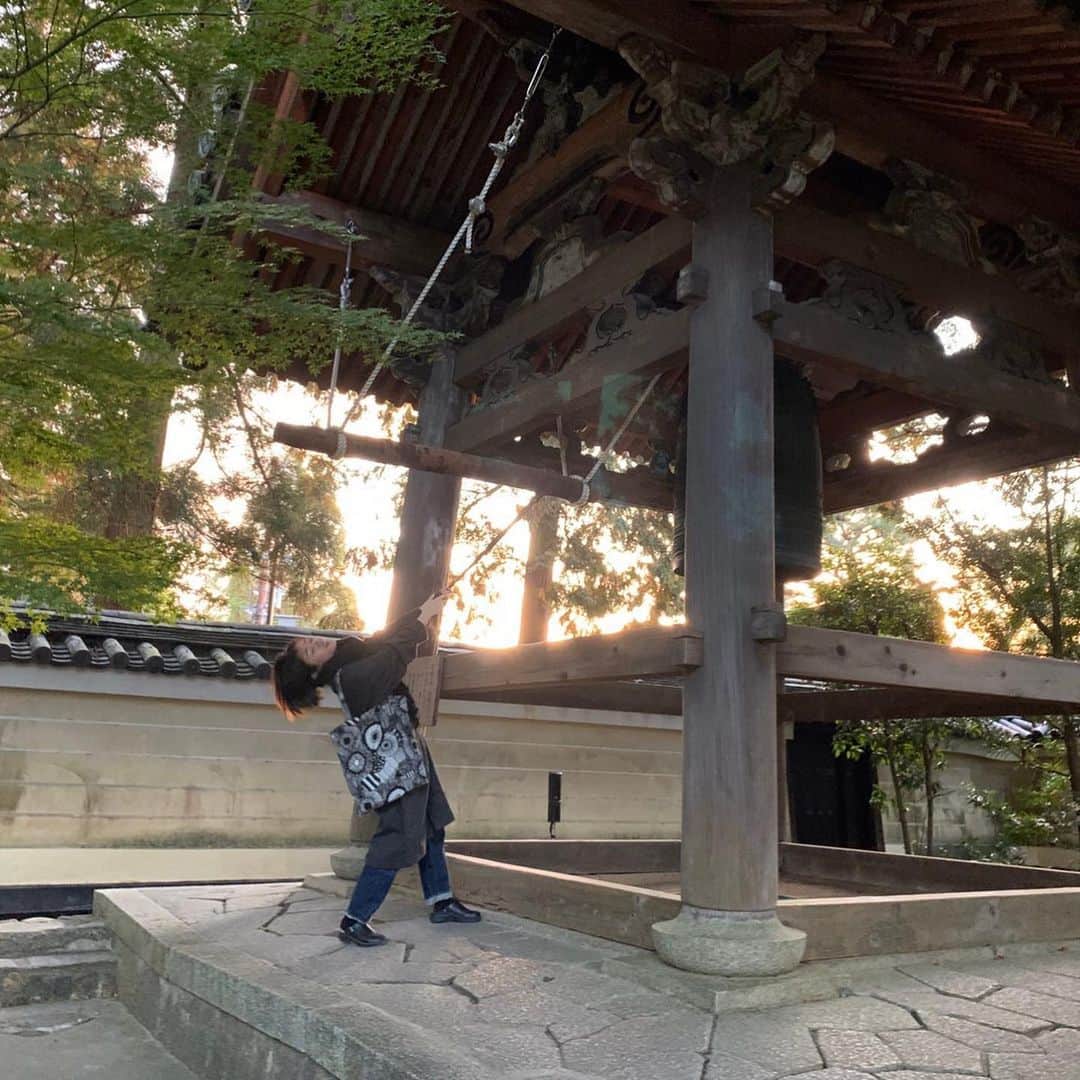 藤原さくらさんのインスタグラム写真 - (藤原さくらInstagram)「あしたから 京都、おおさかとツアーですが、 先日、京都と滋賀には 家族で旅行にも行きました！ あーーーたのしかったよーーー  ものすごく紅葉が綺麗だったーー またいけるんだーーー  あと髪切りました 楽です」11月22日 19時54分 - mammothsakura