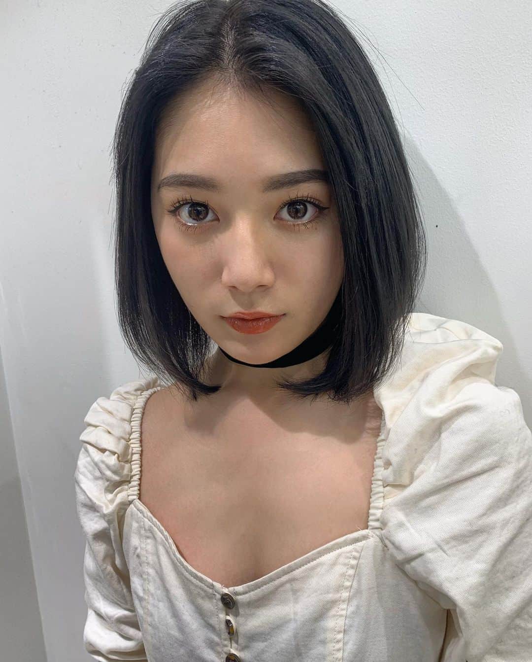浪花ほのかのインスタグラム：「、 、 、  ネイビーだよ👩🏻🖤」