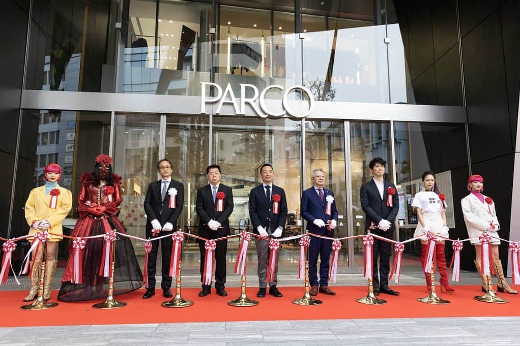 エリイ のインスタグラム：「渋谷PARCO テープカット ©️ 🅿️」