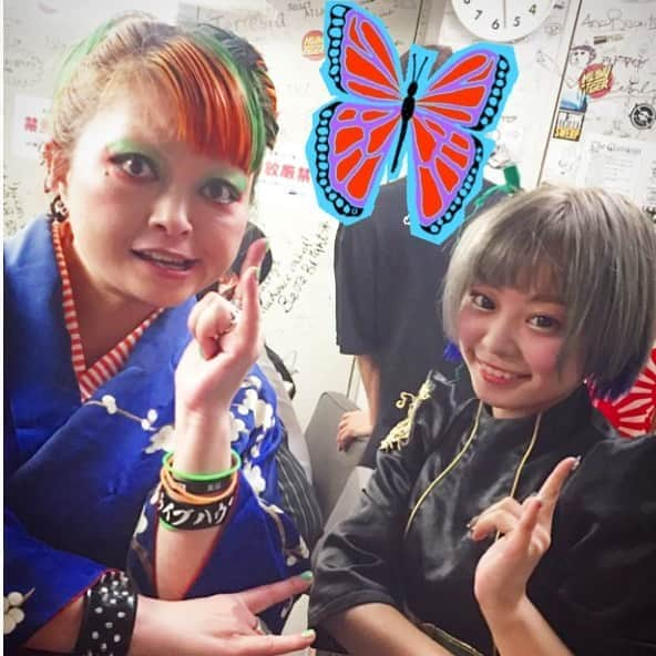 胡桃そらさんのインスタグラム写真 - (胡桃そらInstagram)「まちゃまちゃさんと🦋 #まちゃまちゃ #ぱしゃり」11月22日 21時39分 - sora__kurumi