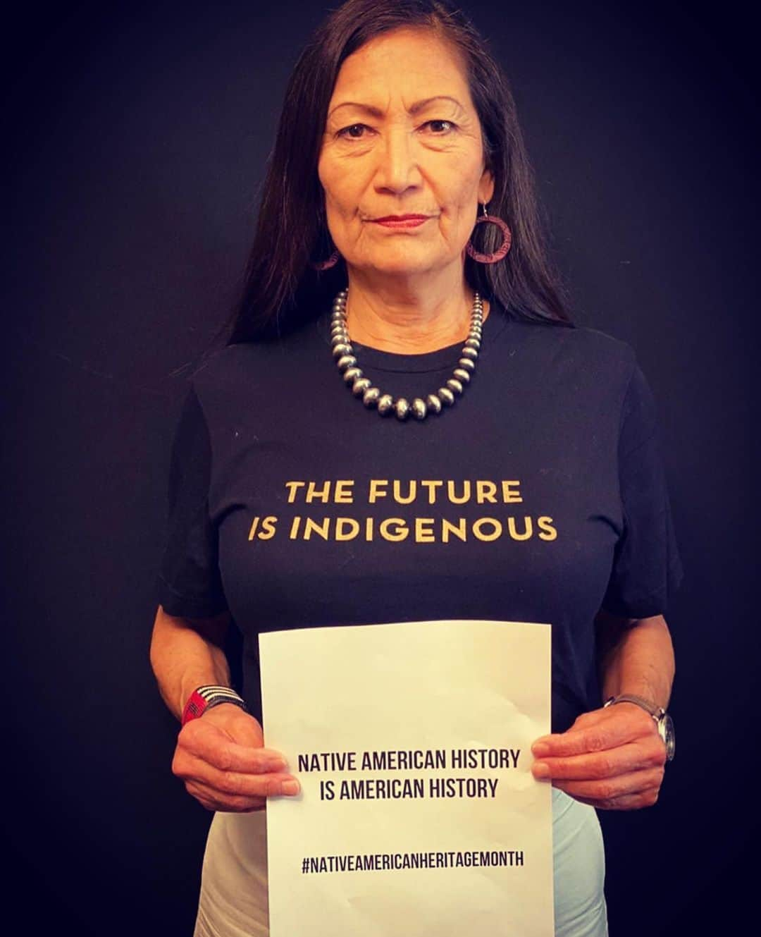 ベサニー・ジョイ・レンツさんのインスタグラム写真 - (ベサニー・ジョイ・レンツInstagram)「Repost @indigenousgoddessgang #nativeamericanheritagemonth」11月23日 0時27分 - joylenz