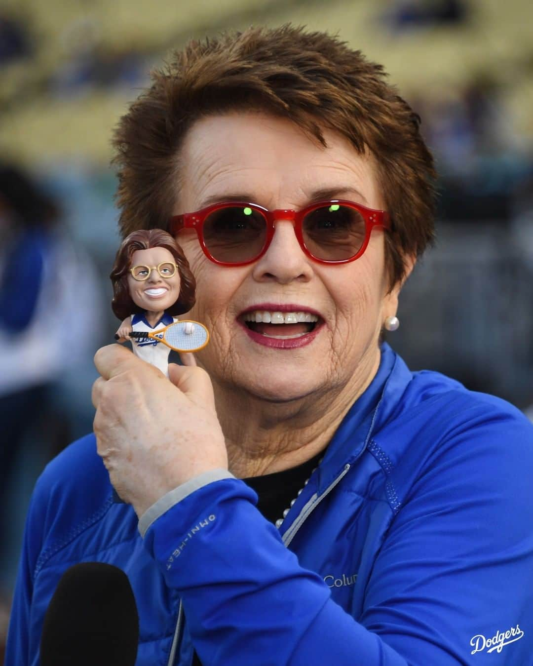 Los Angeles Dodgersさんのインスタグラム写真 - (Los Angeles DodgersInstagram)「Happy birthday, @billiejeanking!」11月23日 3時00分 - dodgers