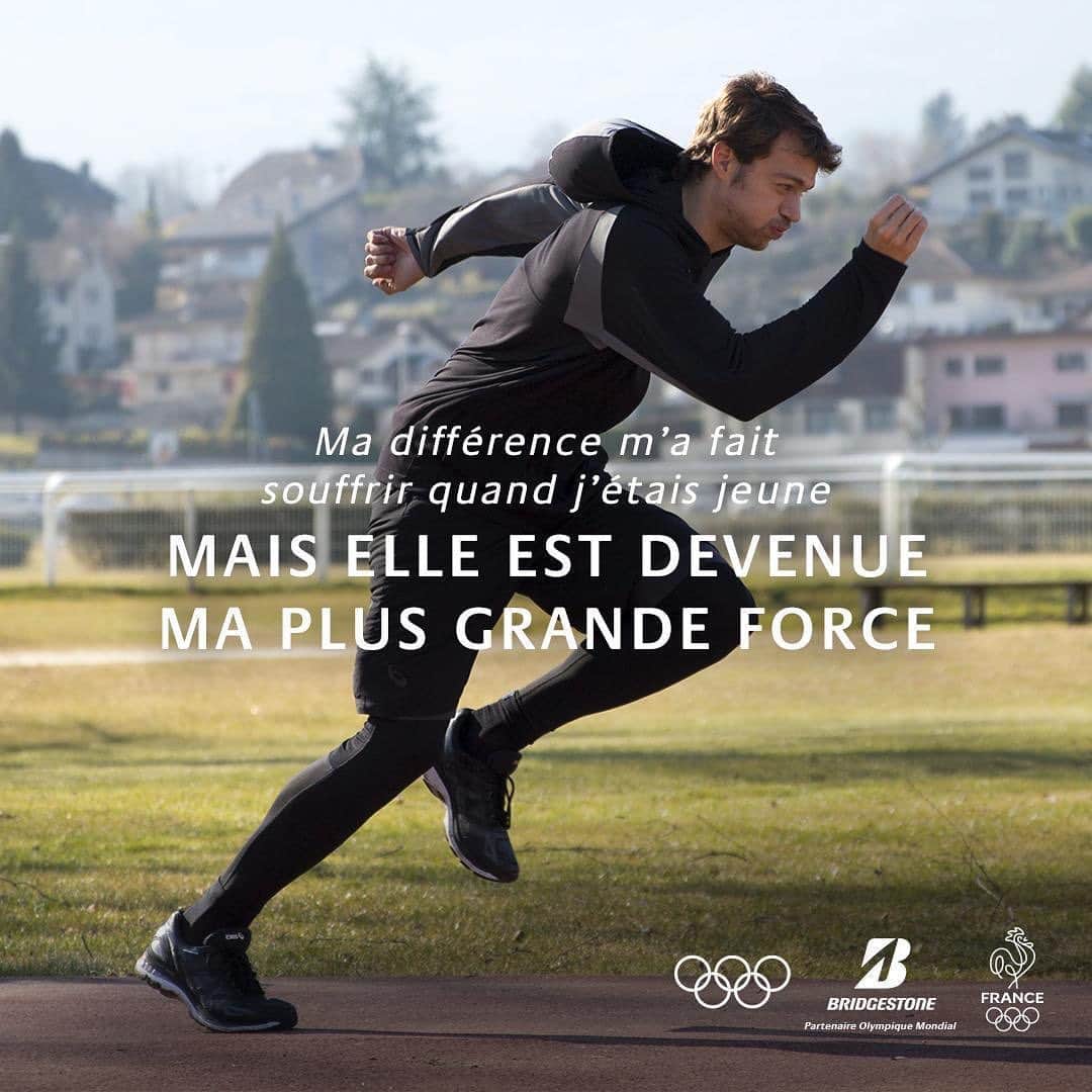 クリストフ・ルメートルのインスタグラム：「Trouvez votre force et utilisez-la pour aller au bout de vos rêves. En tant qu’ambassadeur de la campagne “Poursuis Ton Rêve, Quoi Qu’il Arrive” de @Bridgestone, j’ai envie de vous encourager à vous fixer des nouveaux objectifs. Cette année, je serai présent sur le stand @Bridgestone du village de la course @Bridgestone10KParisCentre afin de vous aider à poursuivre votre rêve !  #poursuistonreve」