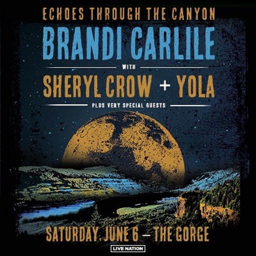 シェリル・クロウさんのインスタグラム写真 - (シェリル・クロウInstagram)「Tickets on sale now!  Link in profile. Pumped for this one!! 🙌🏻🙌🏻 @brandicarlile @iamyolaofficial @the_gorge_amphitheatre」11月23日 4時16分 - sherylcrow