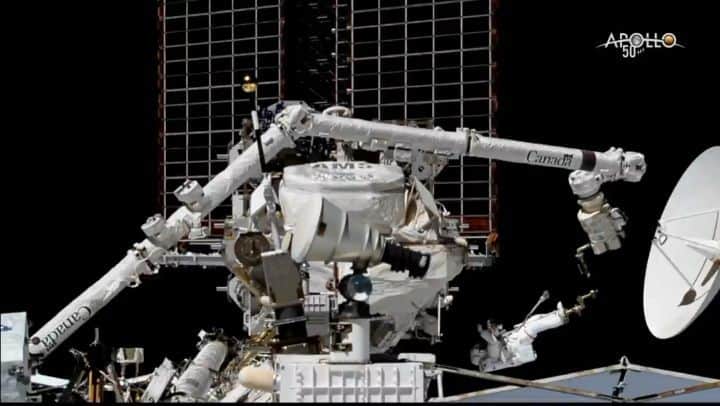 国際宇宙ステーションのインスタグラム