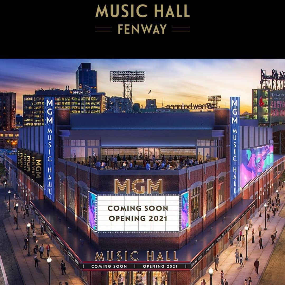 ボストン・レッドソックスさんのインスタグラム写真 - (ボストン・レッドソックスInstagram)「Presenting the MGM Music Hall at Fenway!」11月23日 5時12分 - redsox