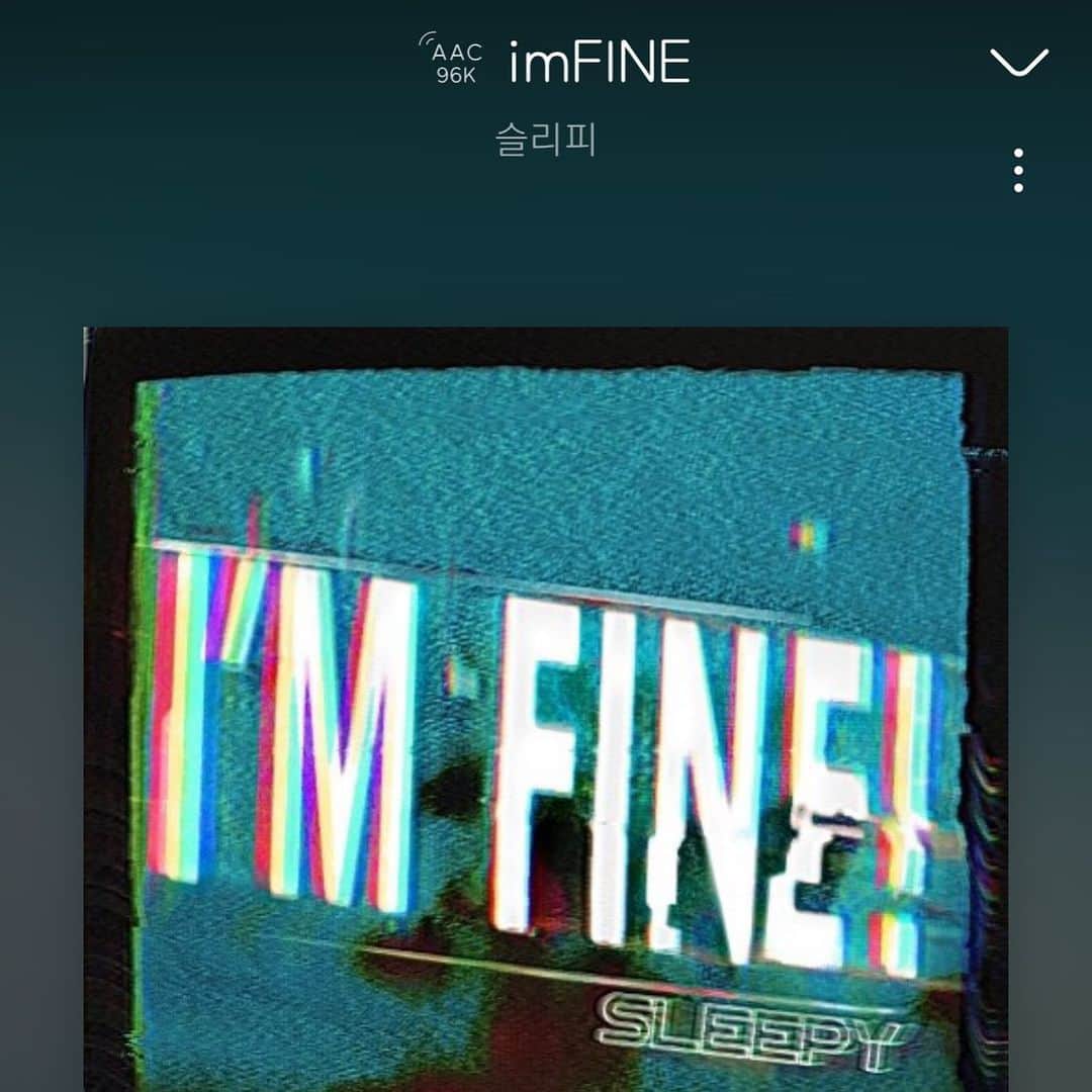 DINDINのインスタグラム：「힘든 우리 리피 옆에 있어주세요!!! 리피 가자!!! #슬리피 #IMFINE #정의구현 #PVO」