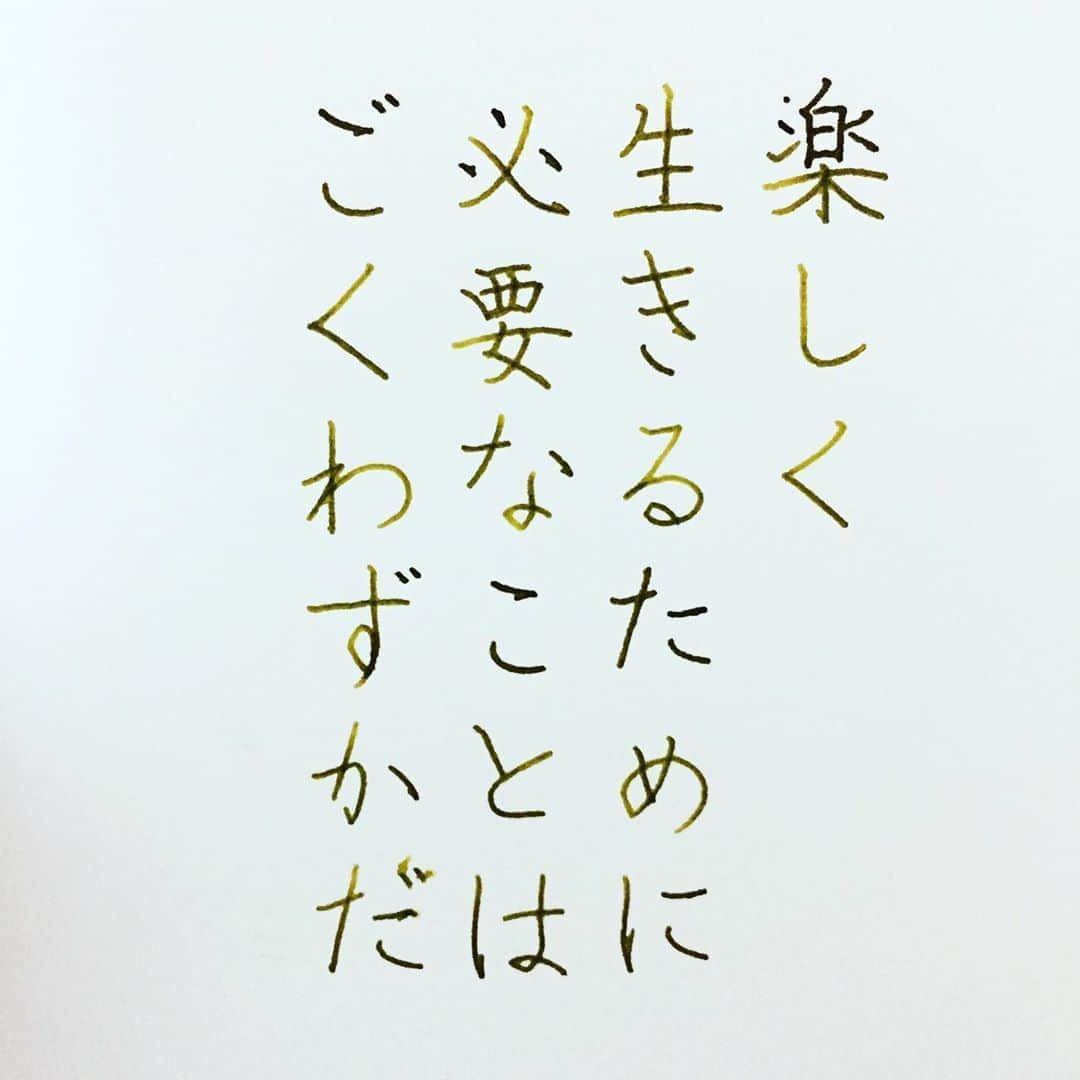 NAOさんのインスタグラム写真 - (NAOInstagram)「大切なもの、余計なもの見極めが大切になってきますね シンプルに！！ ＊ 共感できる方はコメントお待ちしています😊👍 ＊ #メンタリストdaigo  さんの言葉✨ ✼ ✼ ✼ ✼  #楷書 #漢字 #無駄  #インク沼 #生きづらさ  #メンタリスト  #人間関係 #どうでもいい  #自分 #ミニマリスト  #心理 #可能性 #シンプル #人間関係  #プラチナクラシックインク  #名言  #手書き #手書きツイート  #手書きpost  #手書き文字  #美文字  #japanesecalligraphy  #japanesestyle  #心に響く言葉  #ガラスペン  #言葉の力  #ペン字  #佐瀬工業所  #字を書くのも見るのも好き #万年筆好きな人と繋がりたい」11月23日 17時30分 - naaaaa.007