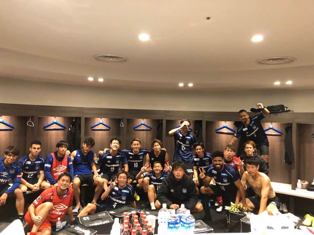 倉田秋のインスタグラム：「沢山の応援ありがとうございました！ 無事復帰できました！ #＋３ #ガンバ大阪」