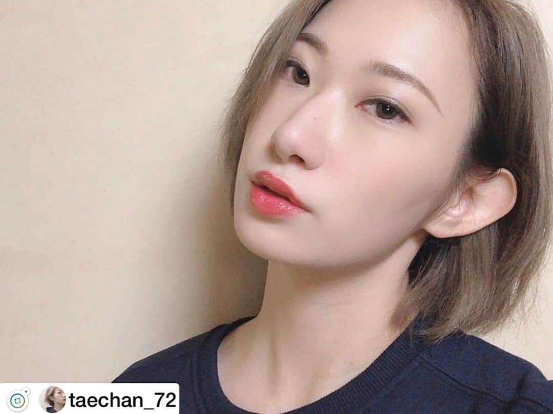 のインスタグラム：「オラクルモデルTaeちゃん💋﻿ ﻿ ラシャスリップの新色レポをしてくれました💋﻿ ﻿ とっても参考になるので﻿ 気になっている方はTaeちゃんのインスタでCheckしてみてください💋﻿ ﻿ Taeちゃんどんどん綺麗になる〜😍﻿ 新色似合ってる〜😍 ﻿ ﻿ #repost @taechan_72  ラシャスリップスに新色登場💄﻿ ﻿ ということで早速【オラクル美容皮膚科】で購入💋﻿ ﻿ 秋新色の337 Merlot Madness 💜﻿ ﻿ バイオレットピンクです。﻿ ﻿ 深みのあるブルゴーニュワインカラー🍇🍷﻿ ﻿ 見た目は結構個性的な感じかな、、と思いましたが﻿ ﻿ 実際につけてみると使いやすい色！﻿ ﻿ 今、髪色がグレーで合うかなと心配でしたがいいかんじ！﻿ ﻿ 唇の色調を整えてくれる効果があり、﻿ ﻿ 唇の輪郭がはっきりするので﻿ ﻿ 唇の形をキレイに魅せてくれます🌹﻿ ﻿ 暗くなりがちな冬服も華やかになりそう🥰﻿ ﻿ テスターも置いてあるので﻿ ﻿ 待ち時間とかにも(笑)試せます💕﻿ ﻿ ※写真はやや薄く2度塗りです。﻿ ﻿ #lusciouslips #ラシャスリップス #ラシャスリップス337 #リッププランパー #グロス　#美容好きな人と繋がりたい #韓国 #美的 #美的クラブ #美的クラブメンバー #얼짱  #얼스타그램 #likeforlike #likeforfollow #좋아요반사 #좋아요태러 #인친 #인친황영 #新宿 ﻿」