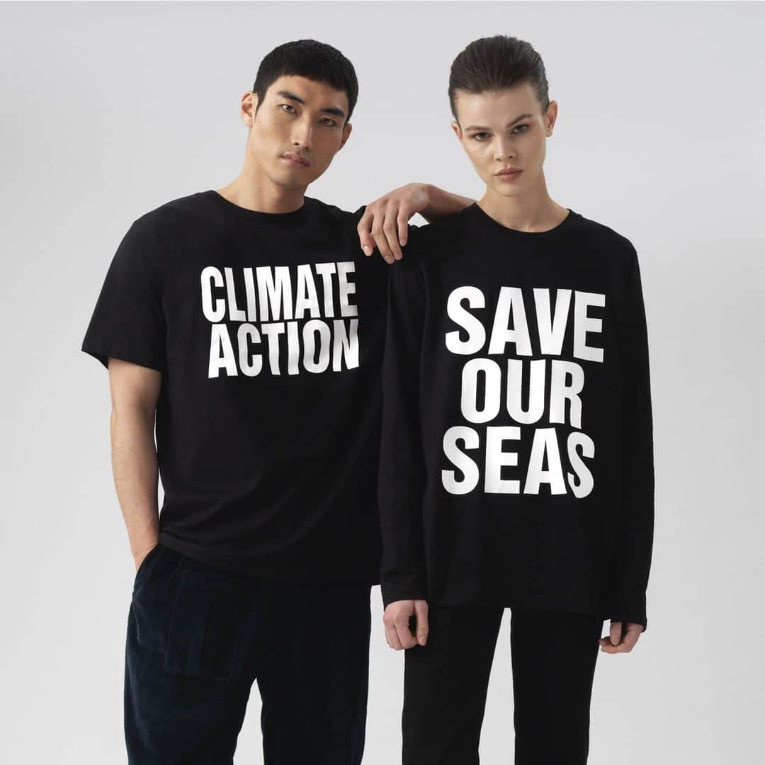 のインスタグラム：「YOUR OPINION MATTERS #unleashyourinneractivist #bebold⠀ .⠀ .⠀ .⠀ .⠀ .⠀ .⠀ .⠀ .⠀ .⠀ .⠀ .⠀ @do_byungwook⠀ @rubyjean_wilson⠀ .⠀ .⠀ .⠀ #bebold #katharinehamnettlondon #saveourseas #climateaction #greennewdeal #activism #activistfashion #bewild #greennewdeal #sustainablefashion #ethicalfashion」