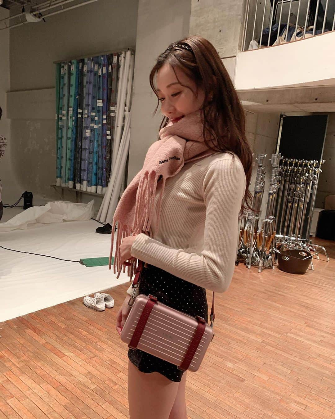 渡辺美優紀さんのインスタグラム写真 - (渡辺美優紀Instagram)「. DIOR×RIMOWA❤︎ 私服タグつけました❤︎」11月23日 18時02分 - miyukichan919