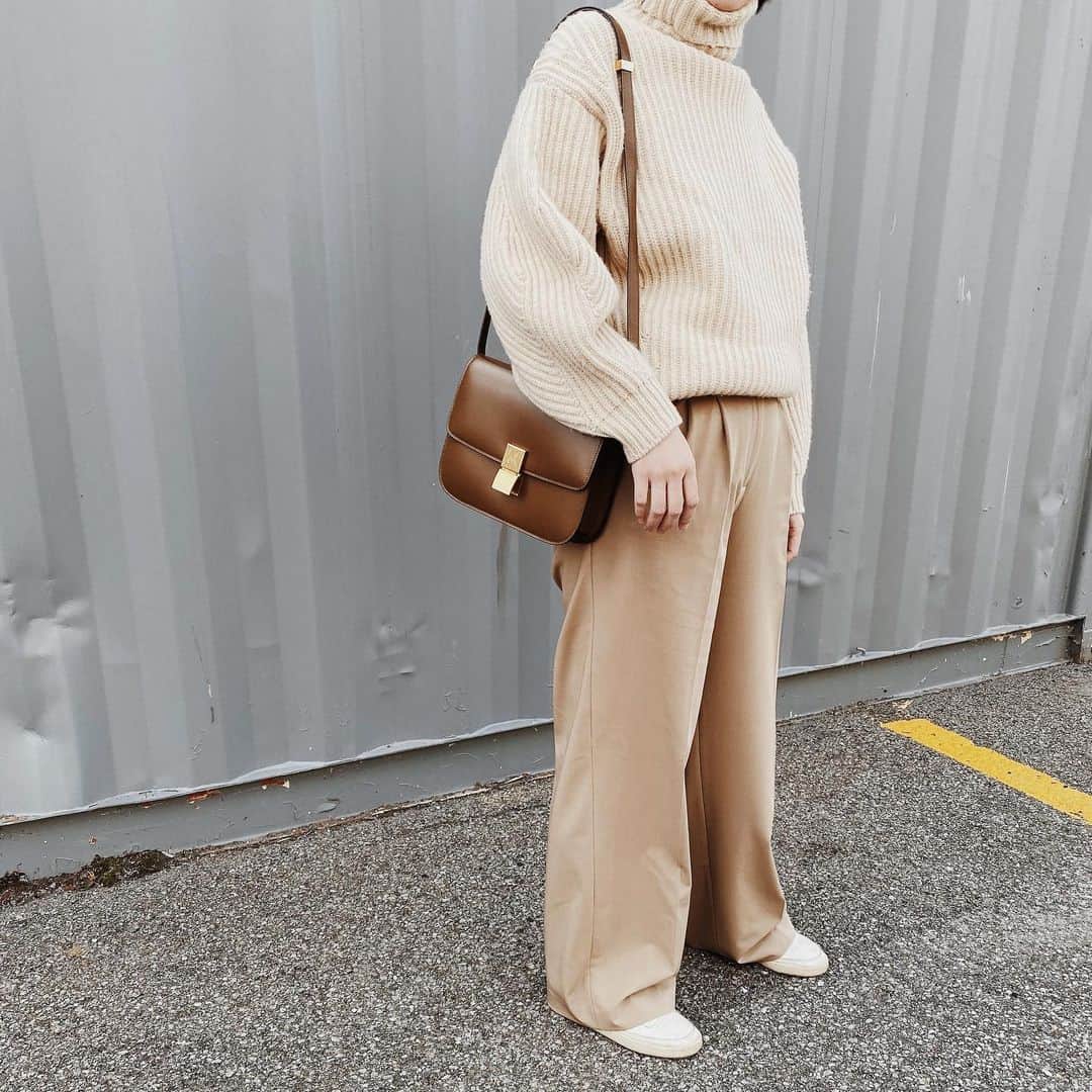 mixmatchisthekeyのインスタグラム：「big sweater」