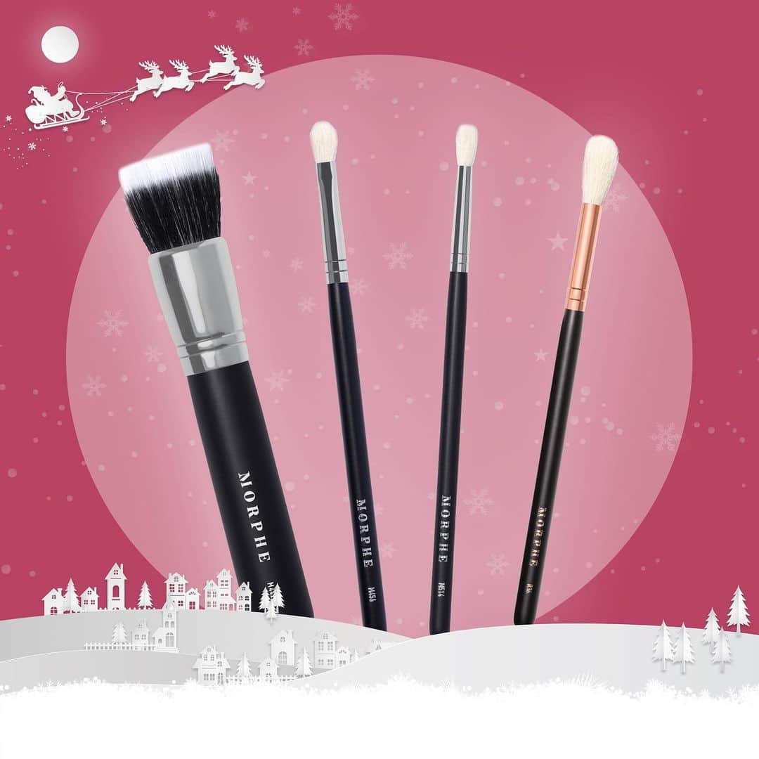 LiveGlamさんのインスタグラム写真 - (LiveGlamInstagram)「AVAILABLE NOW: #LiveGlam December 2019 KissMe and MorpheMe Collections! 😍💋 Get ready to sleigh the season with the glamazing lippies and brushes!⁣ ⁣ 👄Mood: This matte baby pink fits any holiday #mood!⁣ 👄 Glam AF: Step up your holiday lewks with this dazzling satin-metallic copper shade! ⁣ 👄 French Kiss: This warm pink lip crayon is guaranteed to land you some kisses under the mistletoe 😉!⁣ ⁣ ✨M442: great for blending powder or liquid products to your face and body! ⁣ ✨M456: great for detailed blending work!⁣ ✨M514: great for blending out transition colors!⁣ ✨R36: great for giving you that perfect holiday glow! ⁣ ⁣ ⁣ Wanna trade? If you’re a current LiveGlam member & not feeling one or all of these lippies or brushes, no worries! Just log in to your account before your next billing date and you can TRADE for a different product! 💕⁣ ⁣ Comment your favorite lippie or brush for a chance to win the collections! 💄 #LiveGlamFam⁣  Winner: @lizrios_16 🎉 congrats! we will DM you to collect your prize!」11月24日 3時02分 - liveglam