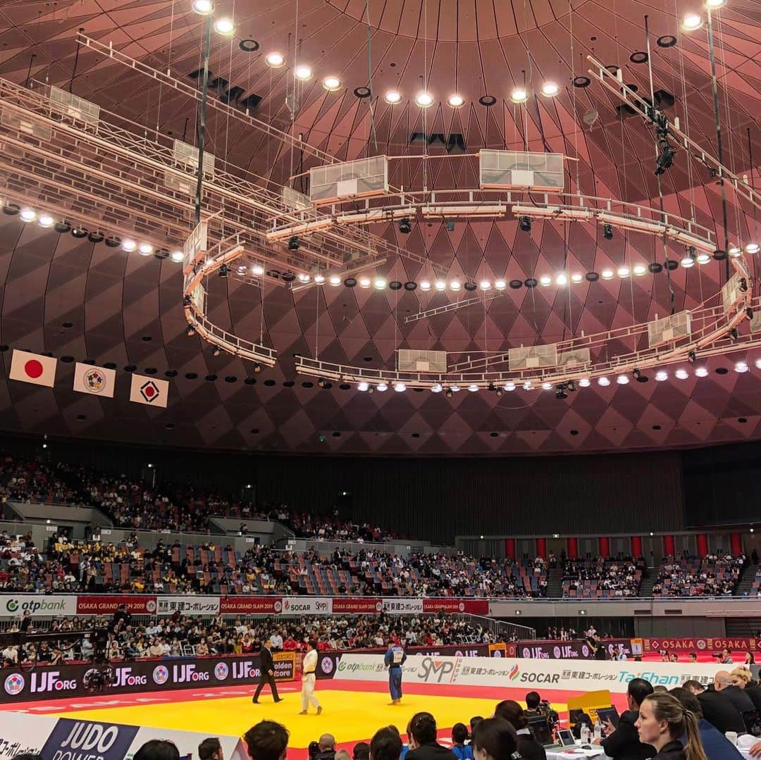 野村忠宏さんのインスタグラム写真 - (野村忠宏Instagram)「Osaka Grand Slam - Day2 #柔道グランドスラム大阪 #国際大会 #明日が最終日」11月23日 20時32分 - nomura60kg