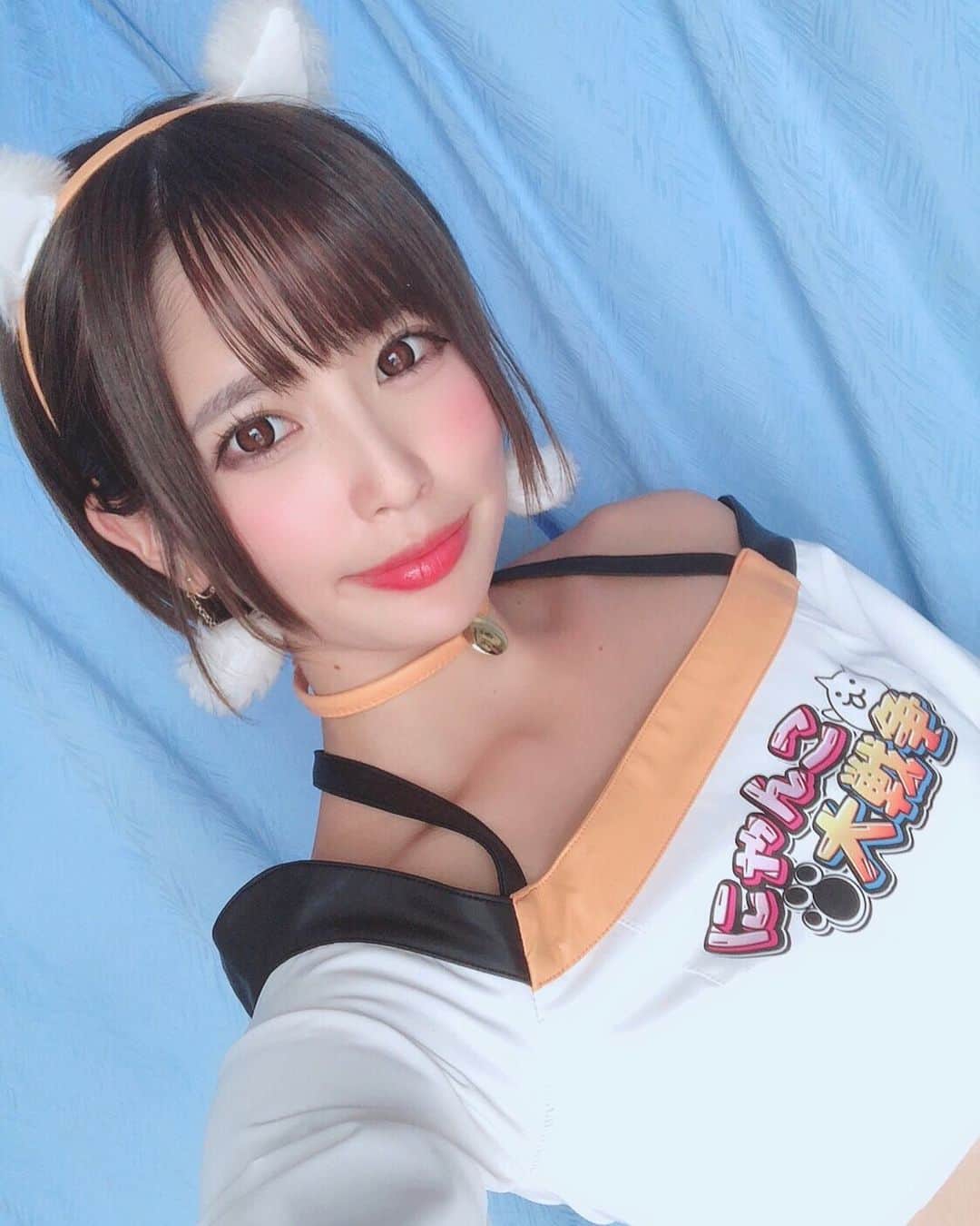 のインスタグラム：「DTM× SGT🐈💕 . . . . . . . . . . . . . . . . .  #ショートカット#ショートカット女子 #にゃんこ#cat#neko#nekomimi #ネコミミ#にゃんこ大戦争#rq#レースクイーン#smile#followme#instagood#フォロー募集#フォロー歓迎#フォロワー募集中#l4l#粉我#팔로우환영#팔로미#친구해요#오오티디#셀카그램#自撮り#selfie#自撮り界隈」