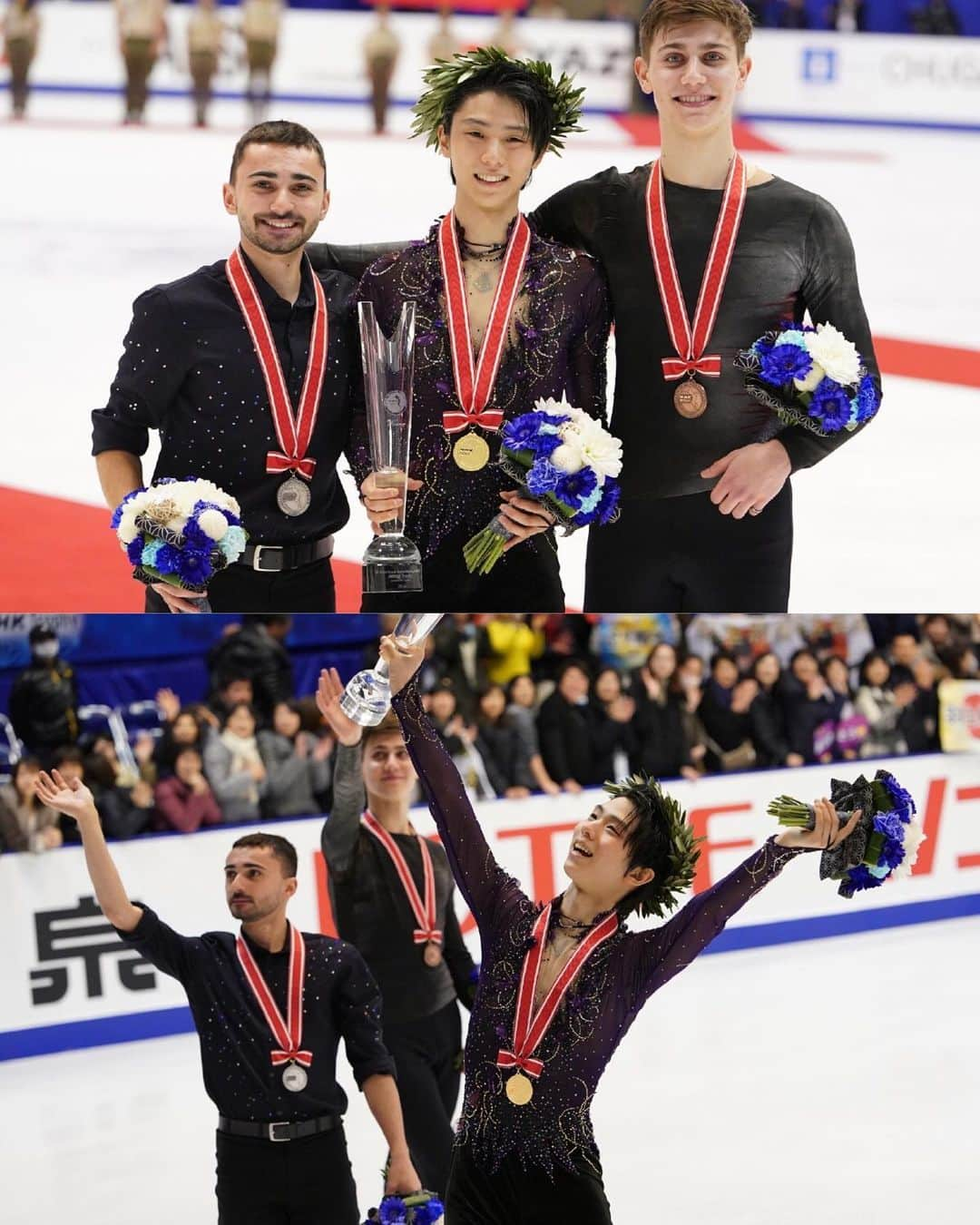 羽生結弦さんのインスタグラム写真 - (羽生結弦Instagram)「フリー冒頭の足の震えとか見てたらこちらまでドキドキしてきて今回どんだけのプレッシャーの中戦ったんだろうと思うと😭 羽生さんが怪我なくシリーズ2戦終えてファイナルへ行けることが本当に嬉しい😭✨ #羽生結弦 #yuzuruhanyu #figureskating #figureskater」11月23日 22時26分 - yuzu_kanami