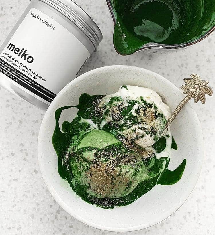 Matchæologist®さんのインスタグラム写真 - (Matchæologist®Instagram)「😍 Oh my #Matcha! ✨ Check out this mesmerising #Koicha (Thick matcha) #Affogato from our #MatchaBestie @theboywholovesmatcha featuring @Matchaeologist Meiko™ Ceremonial Matcha 🌿. Doesn’t it look absolutely delicious?! 😋 . Discover more about our range of artisanal grade matcha, visit Matchaeologist.com 🍃 . 👉 To find out more - follow our bio link @Matchaeologist . Matchæologist® #Matchaeologist Matchaeologist.com」11月23日 22時58分 - matchaeologist
