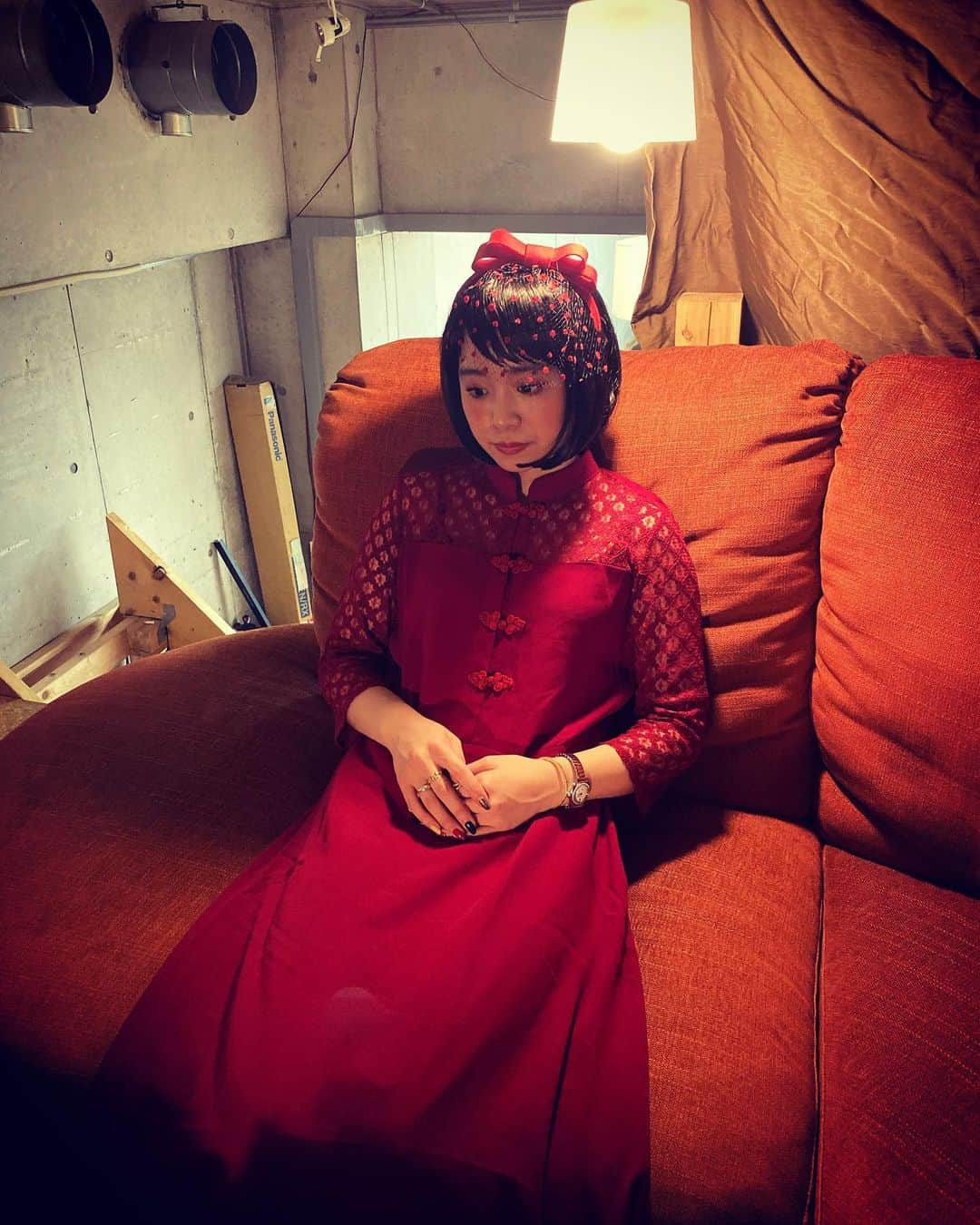 小春さんのインスタグラム写真 - (小春Instagram)「merlot plus👗 marie hannah🎀」11月23日 23時15分 - suttokodokkoiii