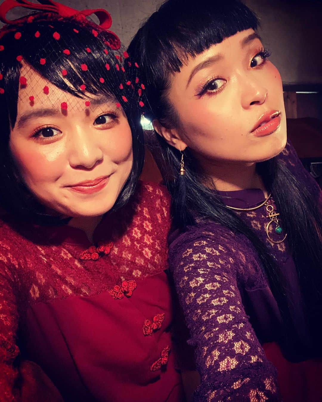 小春のインスタグラム：「merlot plus👗 marie hannah🎀」