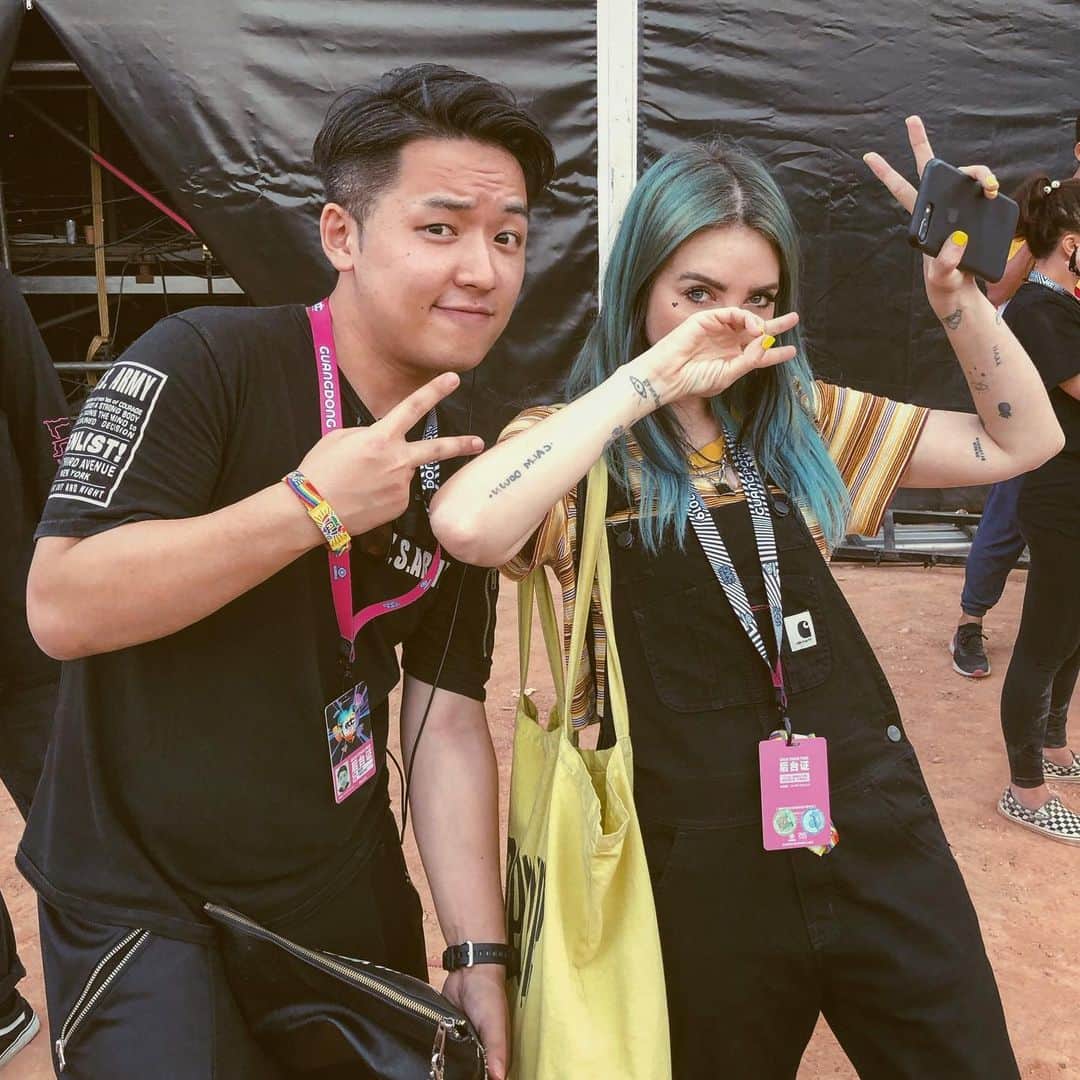 FATKINGのインスタグラム：「™️ DAY 1 ✅ @alisonwonderland #EDCGuangdong #AlisonWonderland」