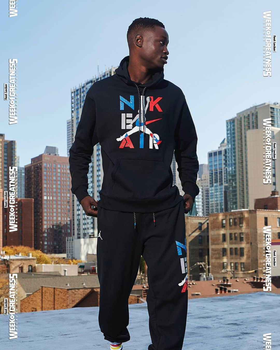 Foot Lockerさんのインスタグラム写真 - (Foot LockerInstagram)「⚪️⚫️🔴🔵 #NoMatterWhat #WeekOfGreatness #Jordan Retro 4 'What The' Apparel Available Now, In-Store and Online」11月24日 1時19分 - footlocker