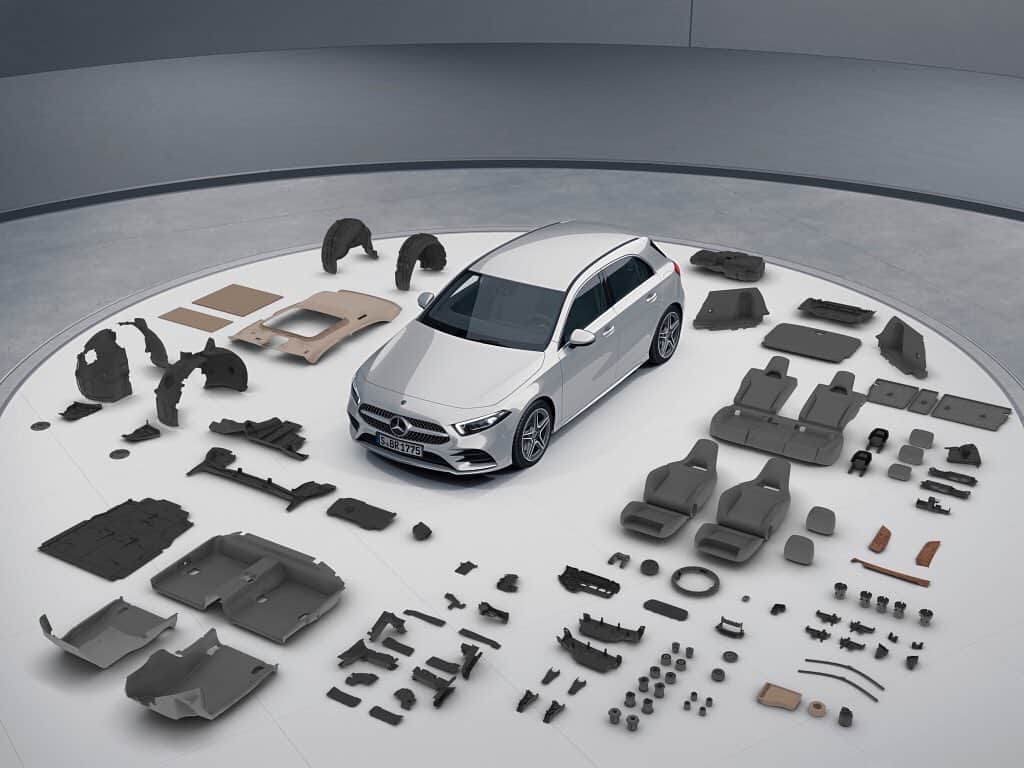 のインスタグラム：「Aクラスの中身は？  #メルセデスベンツ #Aクラス #mercedesbenzjapan #MercedesBenz #AClass」