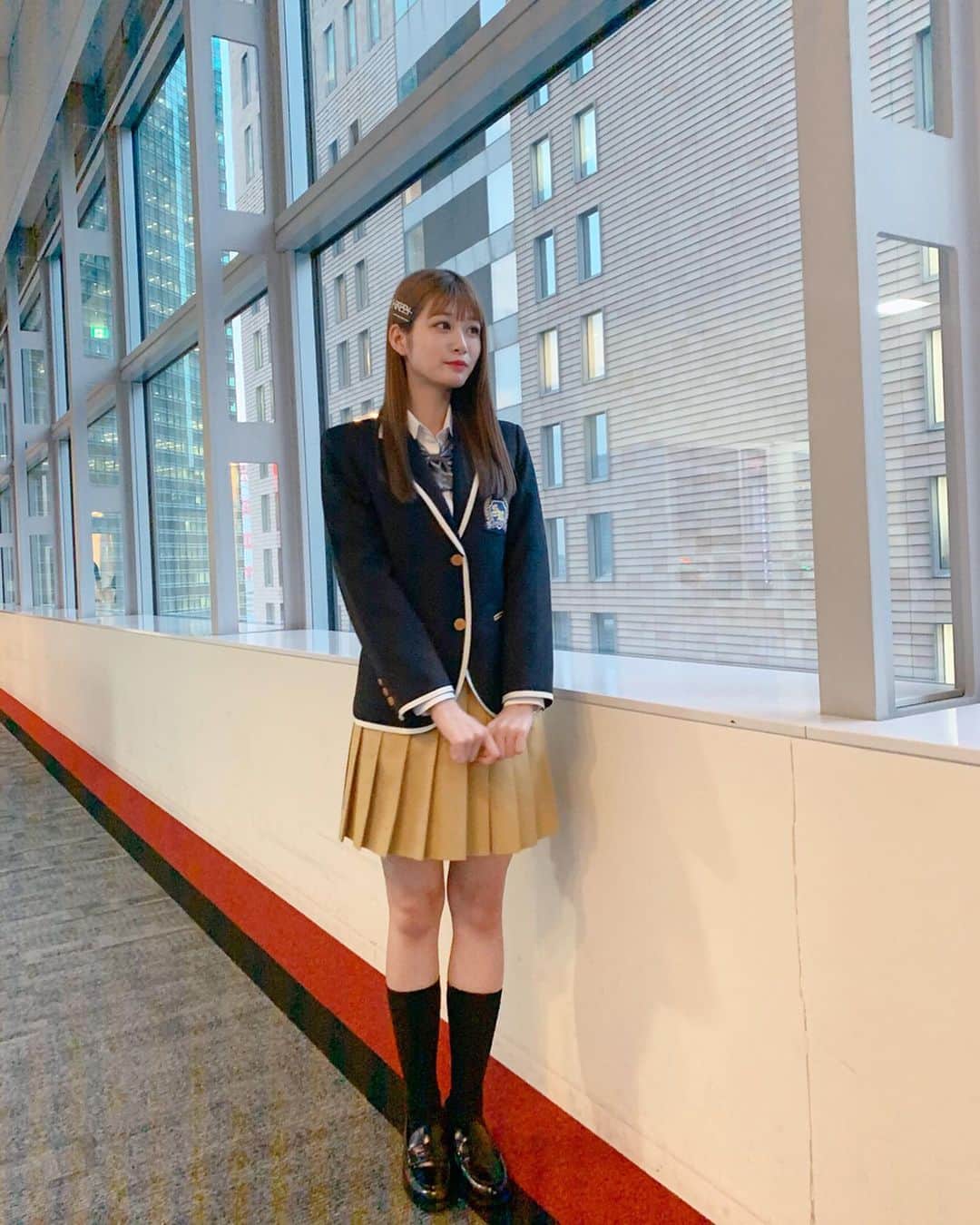 生見愛瑠さんのインスタグラム写真 - (生見愛瑠Instagram)「✨『スクール革命』✨ ありがとうございました！！！ モノマネ上達したーーーい🤔💭」11月24日 12時44分 - meru_nukumi