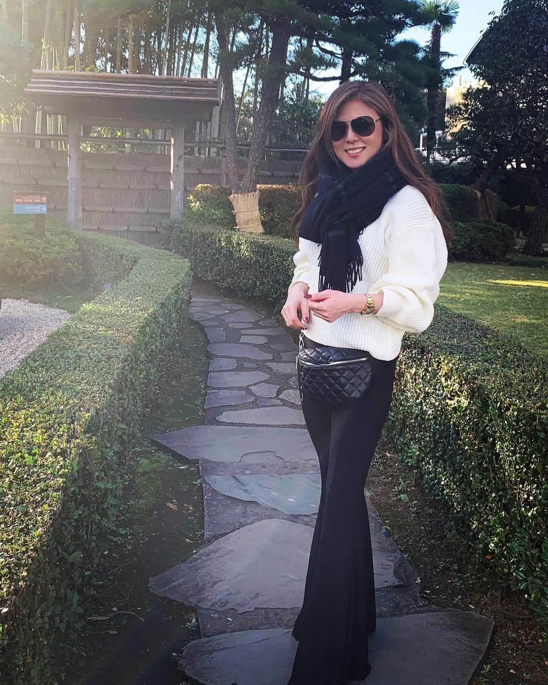のインスタグラム：「#プライベート #japan #日本庭園」