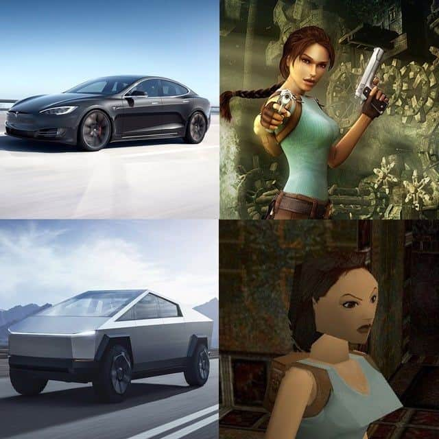 9GAGさんのインスタグラム写真 - (9GAGInstagram)「Tesla Croft⠀ #elonmusk #tombraider #ps1 #9gag #tesla」11月24日 7時00分 - 9gag