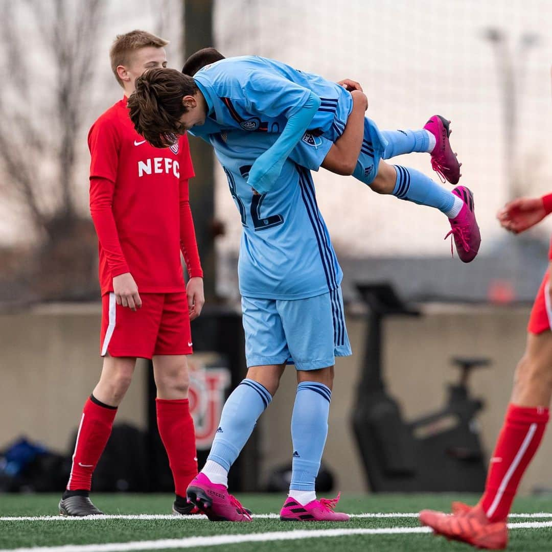 ニューヨーク・シティFCさんのインスタグラム写真 - (ニューヨーク・シティFCInstagram)「Big wins for the #nycfc U-13 & U-14 boys vs. @nefc_us at Belson today #ForTheCity」11月24日 10時01分 - nycfc