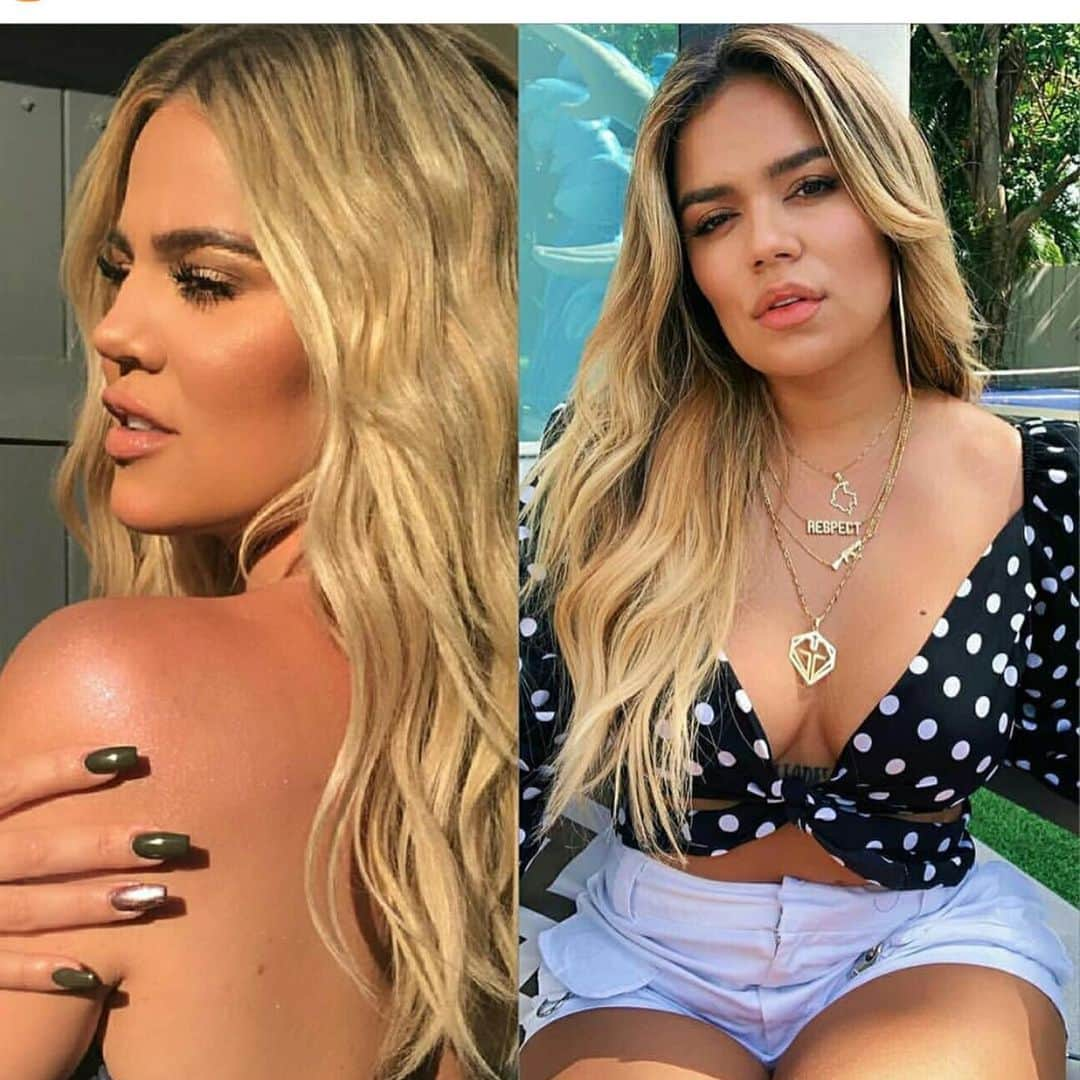 Despierta Americaさんのインスタグラム写真 - (Despierta AmericaInstagram)「Usuarios de la redes comparan a @karolg  con @khloekardashian ¿Crees que se parecen?」11月24日 10時32分 - despiertamerica