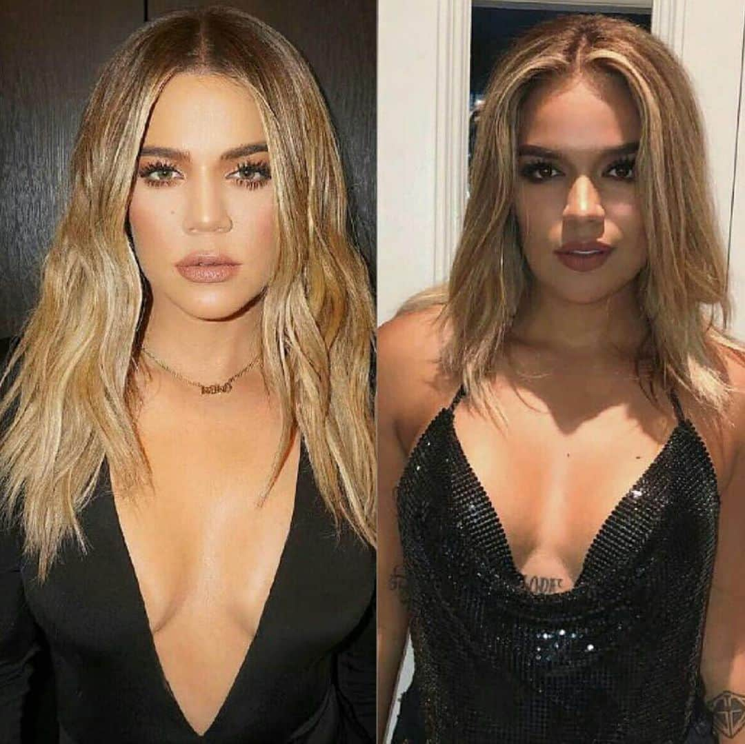 Despierta Americaさんのインスタグラム写真 - (Despierta AmericaInstagram)「Usuarios de la redes comparan a @karolg  con @khloekardashian ¿Crees que se parecen?」11月24日 10時32分 - despiertamerica