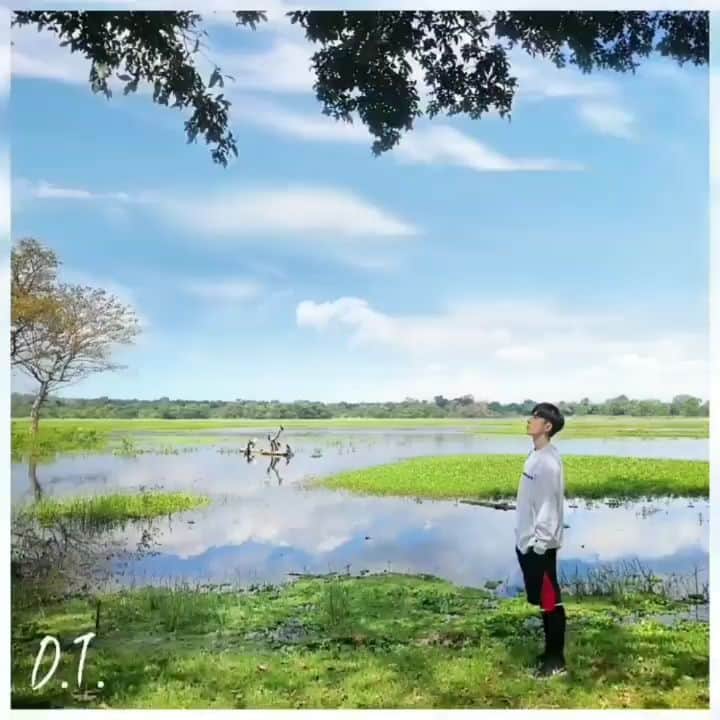 ダンソン・タンのインスタグラム：「#srilanka 🏞🏞🏞 #Madebyfans #斯里蘭卡 #DT #HOTHEART #SEVENDAYS #唐禹哲」