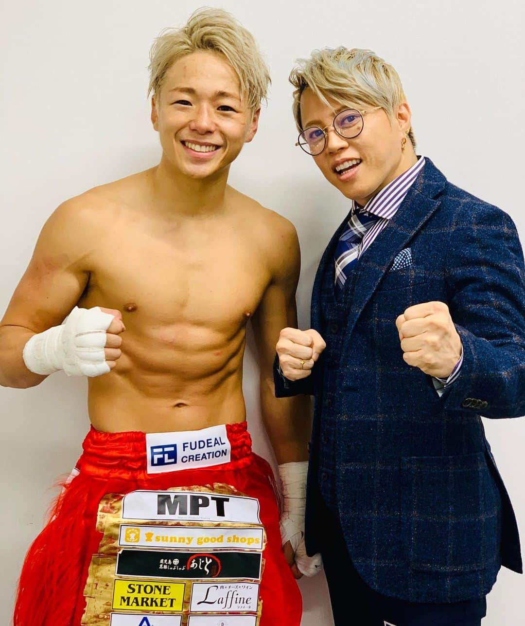 西川貴教のインスタグラム：「Takeru! Congratulations on your great win!」