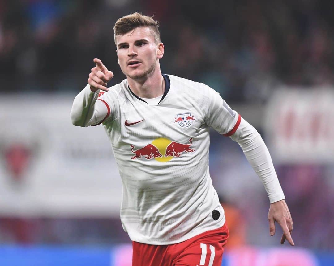 ティモ・ヴェルナーのインスタグラム：「Gute Teamleistung, Heimsieg 💪 200 @bundesliga_en ⚽️😊」