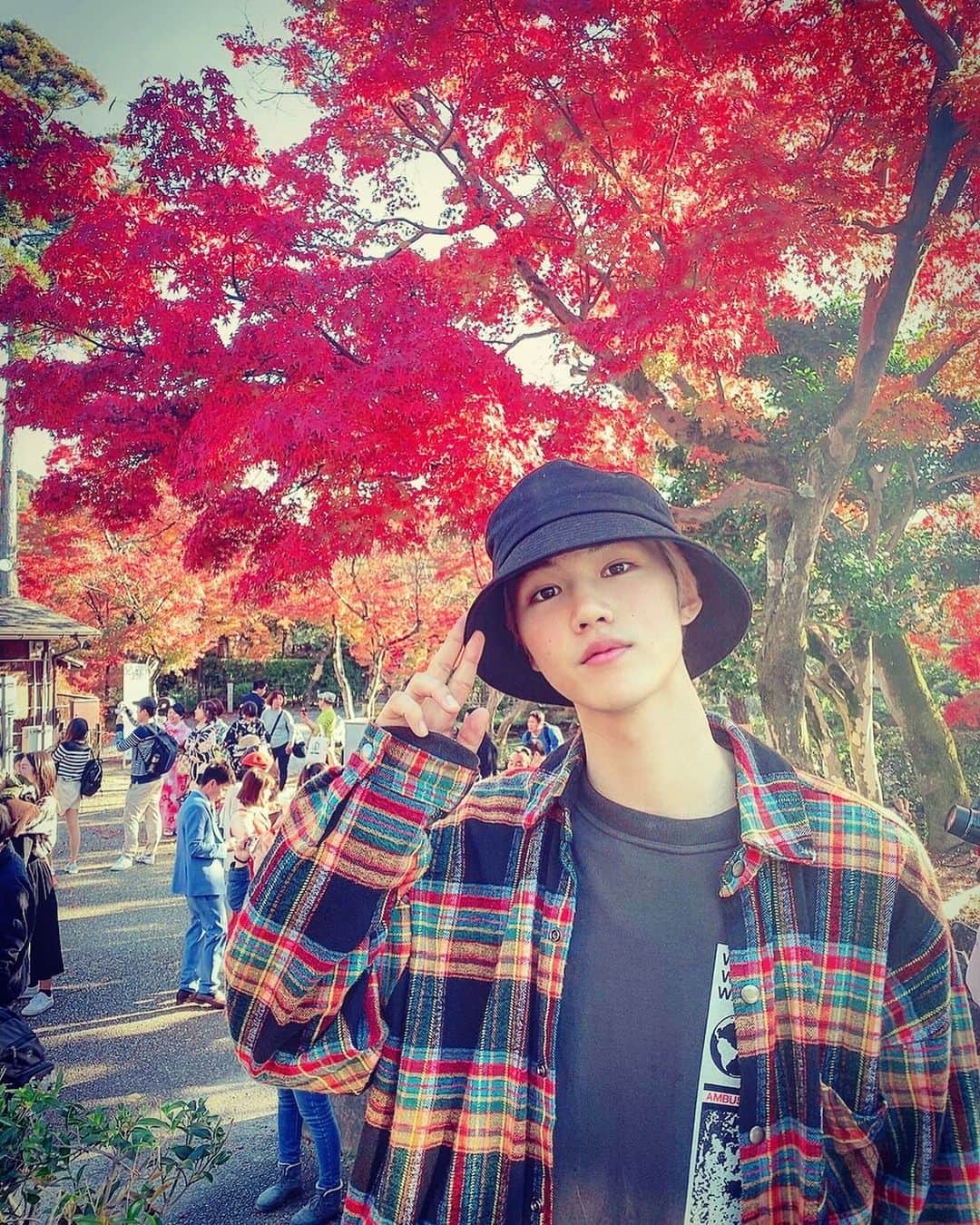 RANMAさんのインスタグラム写真 - (RANMAInstagram)「紅葉🍁﻿ ﻿ ﻿ 是非来た際には観光もしてほしいなあ﻿ 本当に素敵な街です。﻿ ﻿ ﻿ ﻿ #京都」11月24日 21時18分 - ranma0222