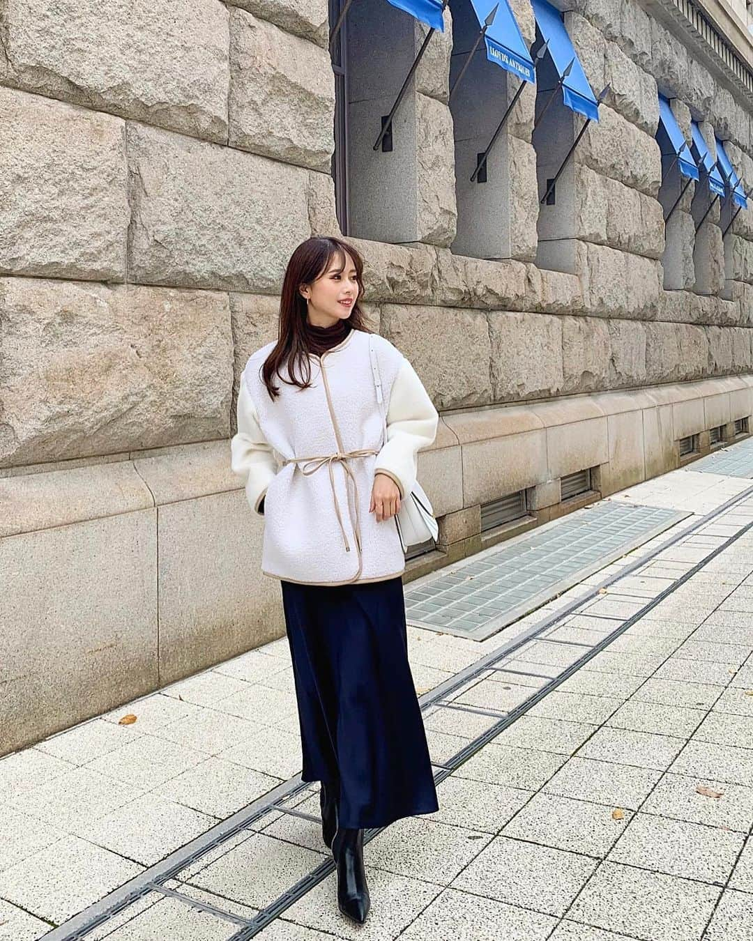 ハンナミさんのインスタグラム写真 - (ハンナミInstagram)「이히히🙊❤️﻿ ﻿ boa coatのご予約は今日まで☺️﻿」11月24日 21時36分 - han_nami_