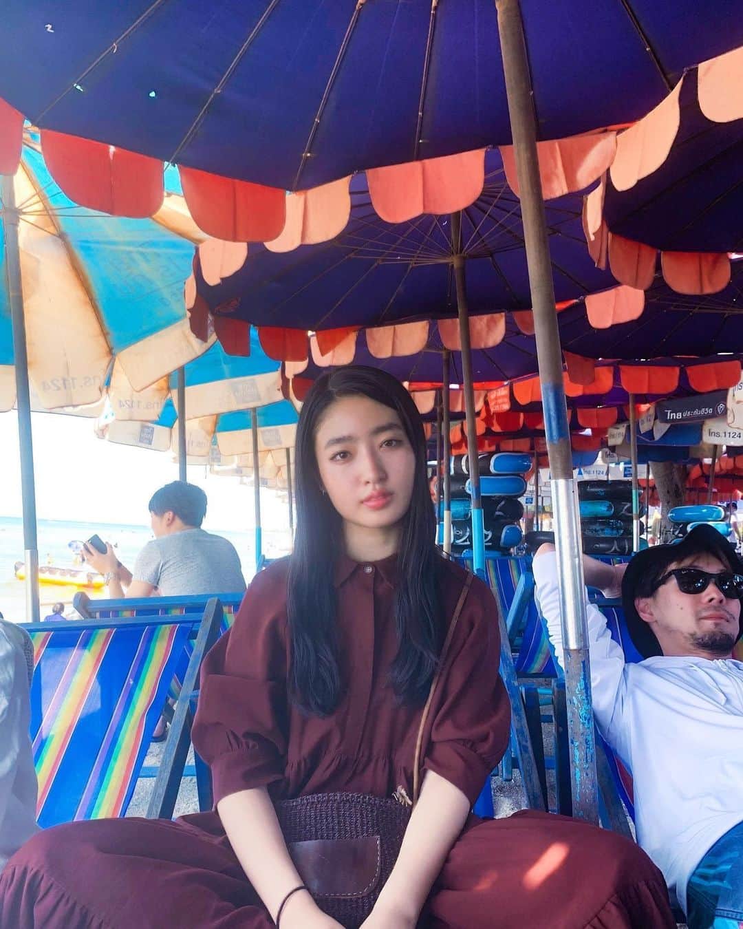のインスタグラム：「シラチャ3日目は 海に来てます〜🏖 天気良くて最高！！！ 夜はライブ頑張ります🕺 #tempurakidz#siracha#Thailand#japanfestival」