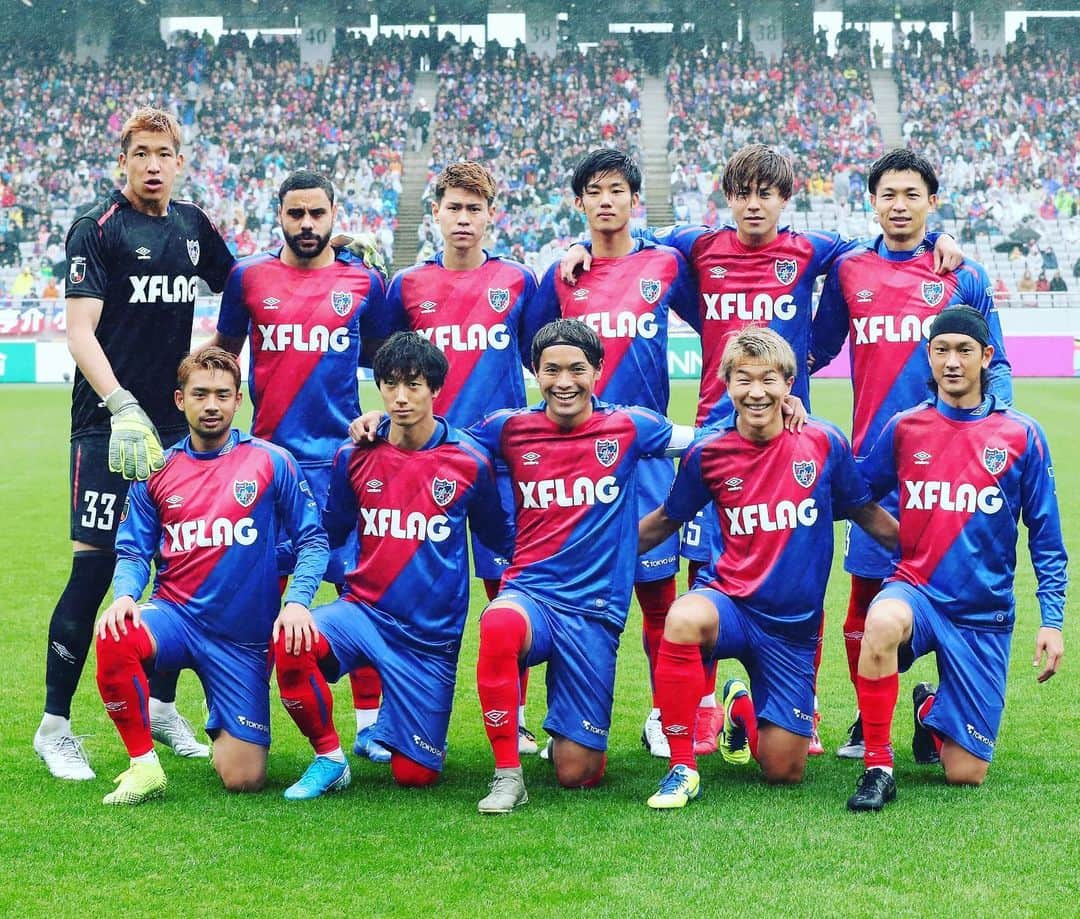 林彰洋のインスタグラム：「１－１  試合終盤に絶望から繋がった可能性だけれど… これでこそサッカー⚽️ しなくてはならない‼️という考えから、 この瞬間を味わえる喜びと目標を達成させるための渇望するアグレッシブな気持ちを持って残り2試合挑みたい。  よろしくお願いします🤝 #vs湘南ベルマーレ #いい準備 #fctokyo」